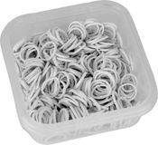 Imperial Riding Manenelastiekjes in Bakje 45 Gr. Wit