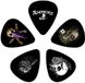 D'Addario Alchemy Crypt Signature Medium Plectrum - 0.70 mm - 10-pack - Zwart
