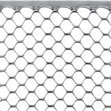 Tenax Beschermingsnet van kunststof, zeshoekig, 1,00 x 3 m, zilverkleurig