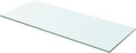 vidaXL Wandschap transparant 60x20 cm glas