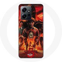 Maniacase Hoesje voor Xiaomi Redmi Note 12 4G Stranger Things Poster Seizoen 5