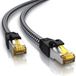 Allteq ALTQ-FTP7-BW-3 Netwerkkabel Zwart 3 m Cat7 F/FTP