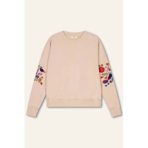 Oilily Harper Sweat L/S Crew Top Wit S