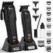 Fagaci Tondeuse à cheveux & Trimmer Set Hommes Brushless, 5x Langere Scherpte
