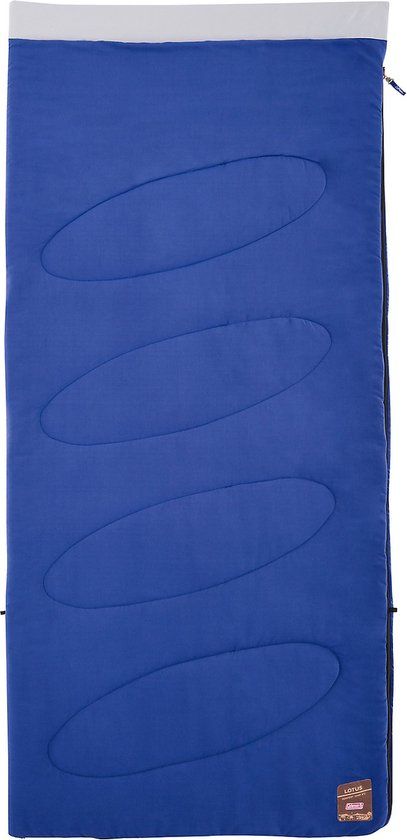 Coleman Lotus XL Slaapzak - Dekenmodel - Blauw - 220 x 100 cm
