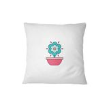 Bona Basics Decoratieve kussenhoes Wit 45x45 cm