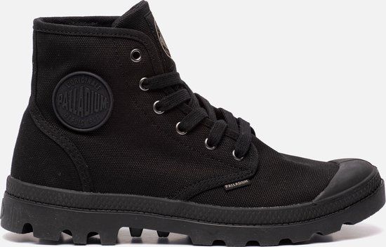 Palladium Pampa High veterboots zwart Canvas - Heren - Maat 43