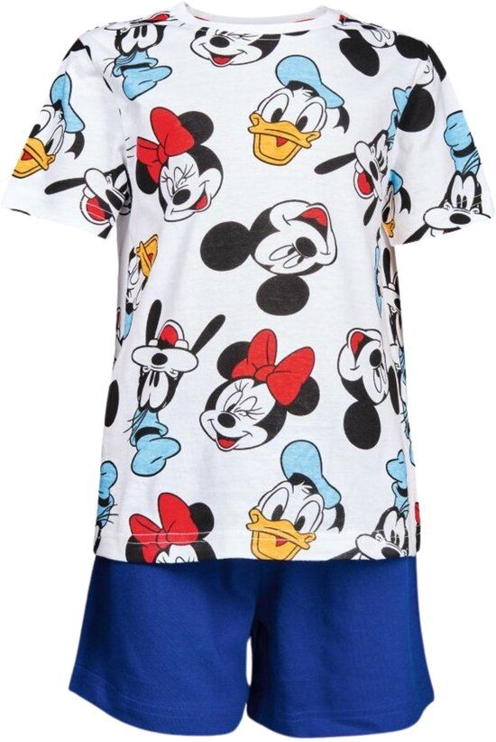 4KidsOnly Cookie Company Mickey Mouse Shortama - Maat 110/116 - Katoen - Meerkleurig - Kind