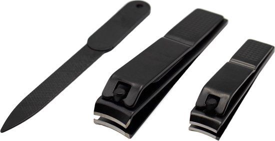 Jumada's - Manicure Set - 3-Piece - Black