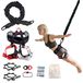 Bungee Fitness set met elastische banden en karabijnhaken