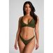Hunkemöller Hoog uitgesneden Bikinibroekje Luna Groen