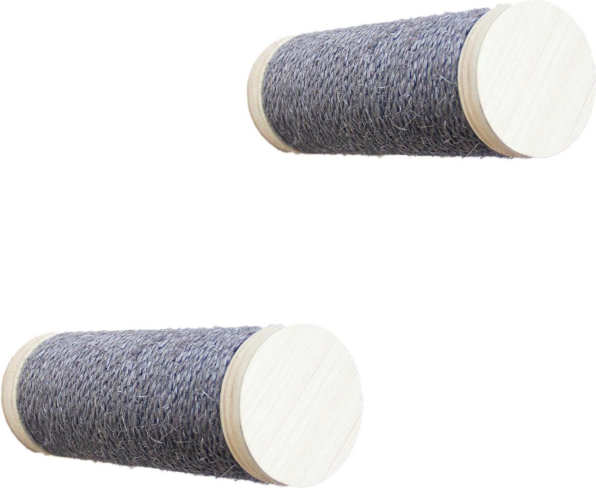 AFP Skywalk - Large Step Post Playground - 2 Pack - bruin, grijs