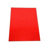 Magflex® A4 flexibel mat rood magnetisch vel voor het maken van magnetische afbeeldingen, tekens of displays