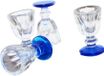 Miniature Wine Glasses Set - 4 Pieces for Dollhouses