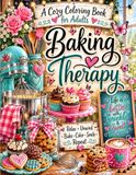 Baking therapy coloring book