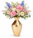 H&S Collection Vaas Dubai - Goud - Metaal - H37 x D25 cm