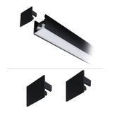 Paulmann Linion 98626 Afdekking Zwart (mat)