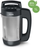 H.Koenig MXC20 Verwarmende blender - 850 W - 1.1 L - Roestvrij staal - Zwart