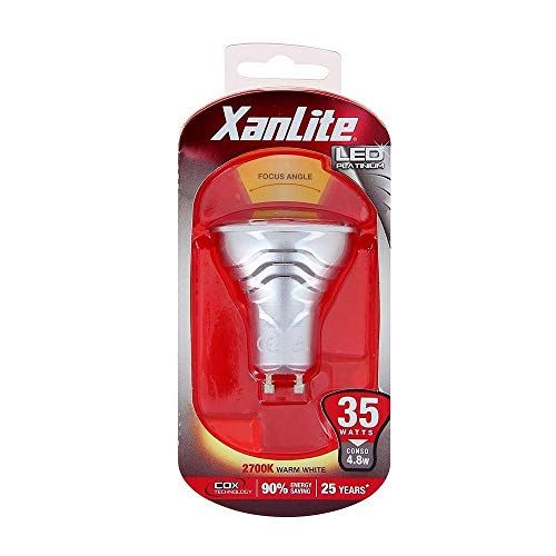 Xanlite Stuk vg35s Platinum LED Lamp GU10 Grijs