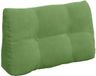 vidaXL Rugkussen Lichtgroen 80 x 24 x 50 cm Fluweel