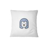 Bona Basics, Decoratieve kussensloop, woondecoratie, 45 x 45 cm, wit