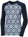 Helly Hansen Dames LIFA Merino Midweight Graphic Crew Base Layer