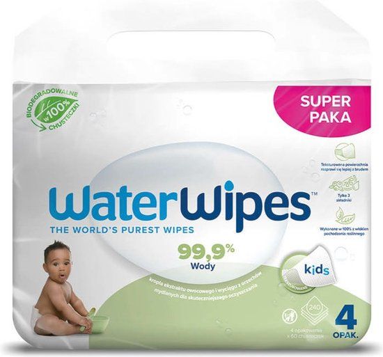 Soapberry BIO Baby Wipes 4x60st.