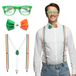 Boland - Ierland Set voor St. Patrick's Day | Bril, bretels en vlinderdas voor kostuum, carnaval en themafeest