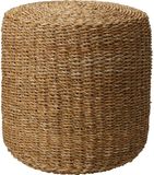 Home&Styling Poef Rond Zeegras Natuurlijk Ø40x38 cm