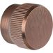 Viefe BROOKLYN furniture knob aluminum Ø 40 mm brushed bronze