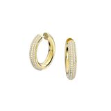 Swarovski Dextera Oorringen Goudkleurig