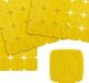 CombiCraft plastic breekmunten met getal 1 in geel - per 1000 munten