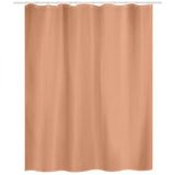 MSV Douchegordijn 180x200 cm - Polyester Badkamergordijn Perzikkleur