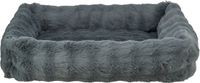 Trixie Hondenmand Elli - Donkergrijs Pluche - 100x70 cm
