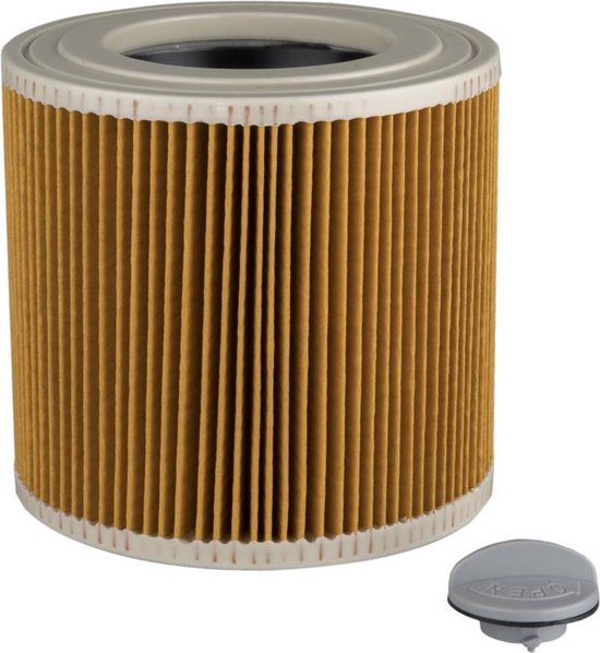 123schoon SQOON® - Kärcher WD1, WD2, WD3 & A Series - Yellow Cartridge Filter - 64145520