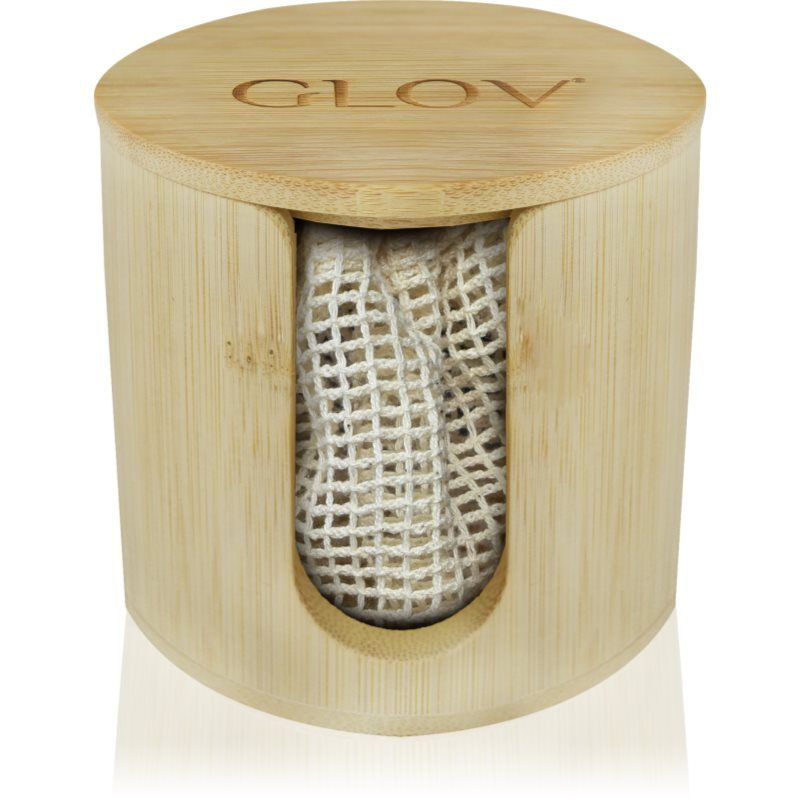Glov Bamboe Cosmetische Pads Herbruikbaar voor Gezichtsreiniging Make-up Verwijderen Toner Gevoelige Huid Met Opslagcontainer Duurzaam Huidverzorging Badkamer Decor