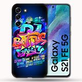 Beschermhoes Samsung Galaxy S21 FE / S21FE Street Art Rap Beschermhoes