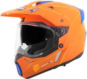 FC-Moto Merkur Pro Straight Enduro Helm Oranje Mat S