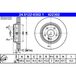 ATE Lot De 2 Disques De Frein 24.0122-0302.1 Mercedes-benz 000 423 18 12
