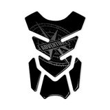 4R Quattroer.it 18240 Tankpad Tankpad 3D-sticker voor motorfiets, Adventure Pink de Wind