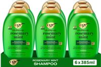 OGX Shampooing Romarin Menthe, 6x385 ml