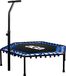 Aga FITNESS Trampoline, 130 cm, bleu, avec poignée