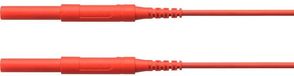 Schützinger HSPL 8568 / AWG16 / 200 / RT Veiligheidsmeetsnoer Stekker 4 mm Stekker 4 mm Rood 1 stuk(s)