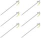 ProPlus Rotspen 40 cm – Heavy Duty met L-Haak – 6 stuks