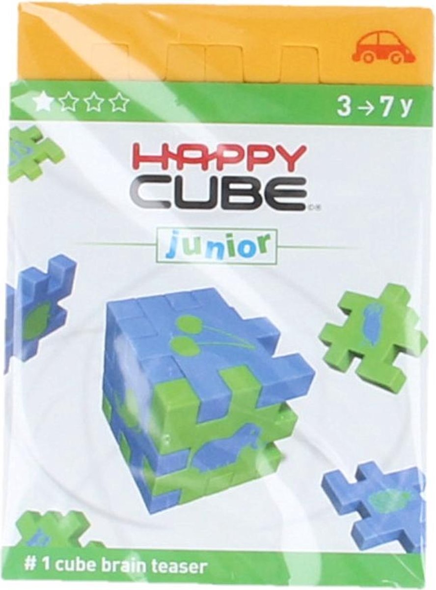 Smart games Happy Cube Junior Puzzel Geel