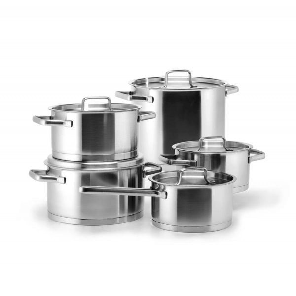 Habonne Robust Pannenset 5 delig RVS - 4895120804371