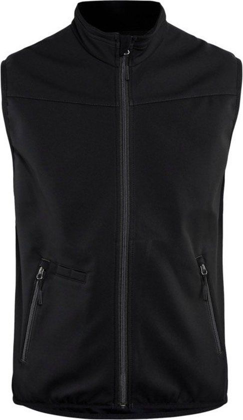 Blåkläder Blaklader Softshell bodywarmer 3850-2516 - Zwart/Donkergrijs - L