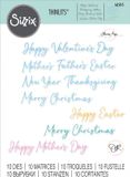 Sizzix Thinlits die set - All occasions