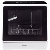Ventux Mini Lave-vaisselle - 6 Couverts - 5 Programmes - Commande par application - Blanc