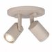 Highlight - Spot HALO 2 lichts rond beige